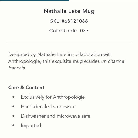 Anthro x Nathalie l’été Gourd Mug set of 4 - Picture 7 of 14